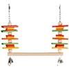 Featherland Perch Swing With Blocks, Large