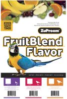 ZuPreem Fruit Blend 17.5 Lb, Medium/Large Or Large Parrots (Fruit Blend 17.5 Lb. Bags Choose Pellet Size: Medium Pellets- Cockatiels, Lovebirds, Etc.)